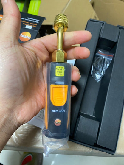 New Testo 552i Bluetooth Smart Vacuum Probe -100 to 0mbar
