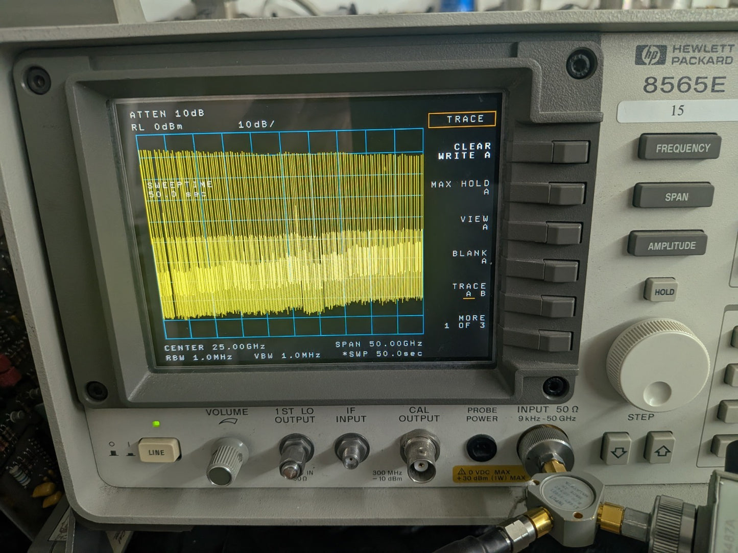 HP Spectrum Analyzer 8565E 20Hz - 50GHz
