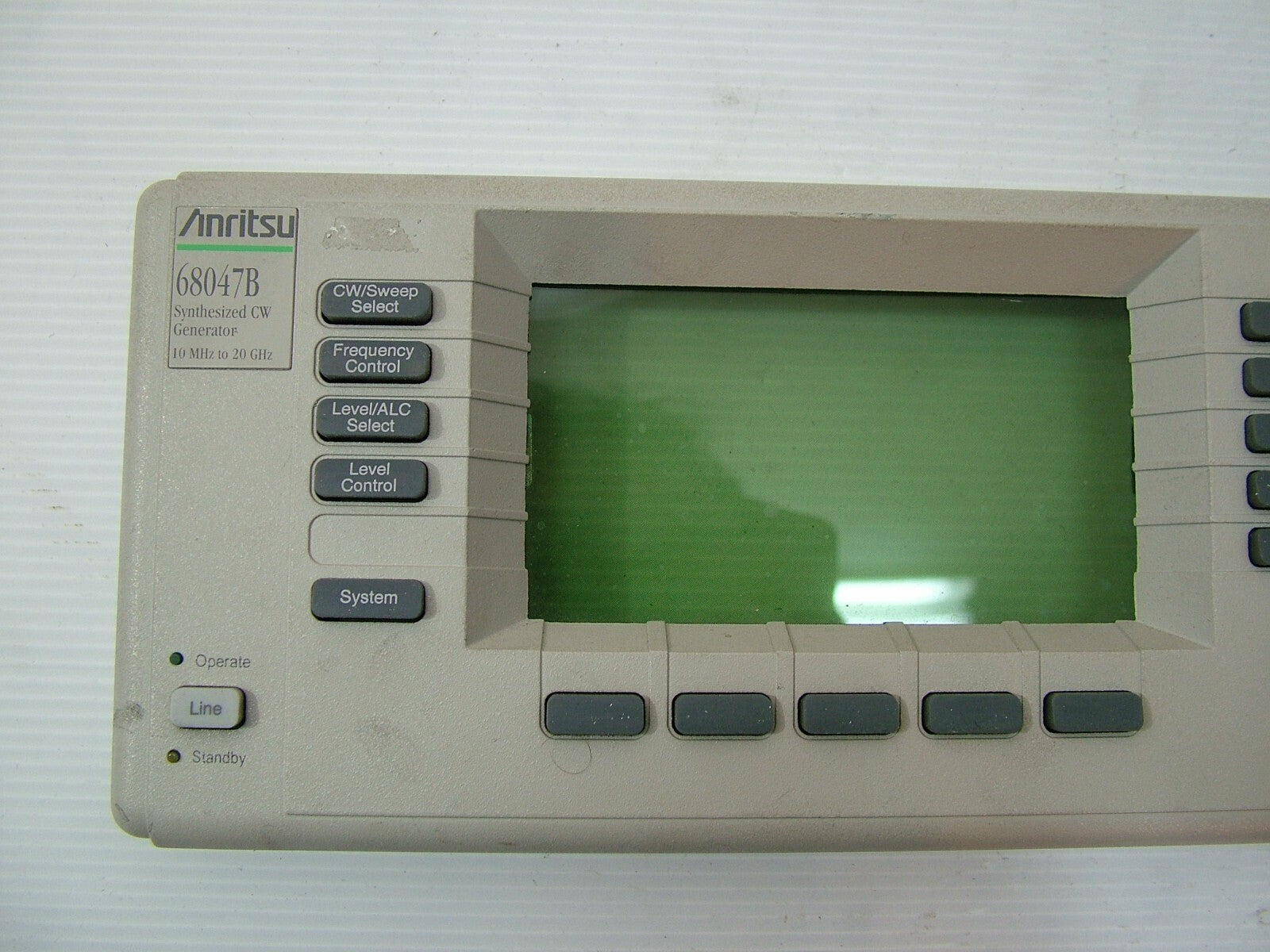 Anritsu 68047B Front Panel Keypad Assembly