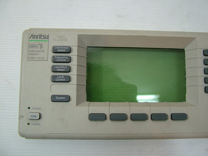 Anritsu 68047B Front Panel Keypad Assembly