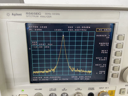HP Agilent 8565EC Spectrum Analyzer 20Hz-50GHz NIST Calibrated