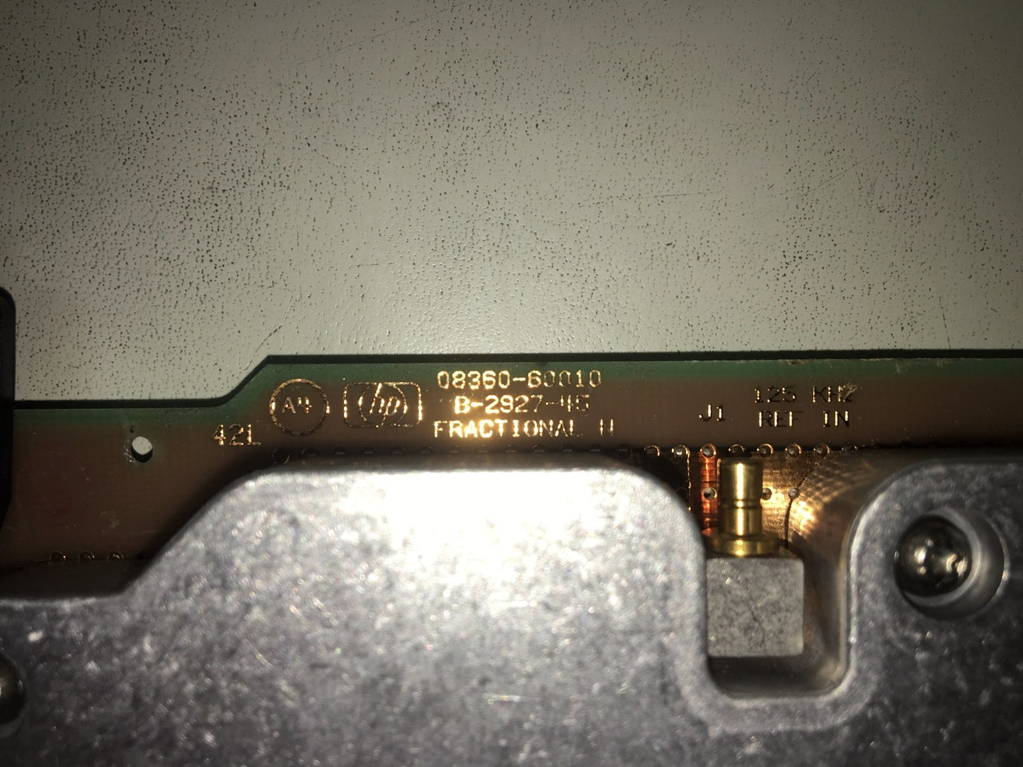 HP Agilent 08360-60010 Fractional N Module Board A4