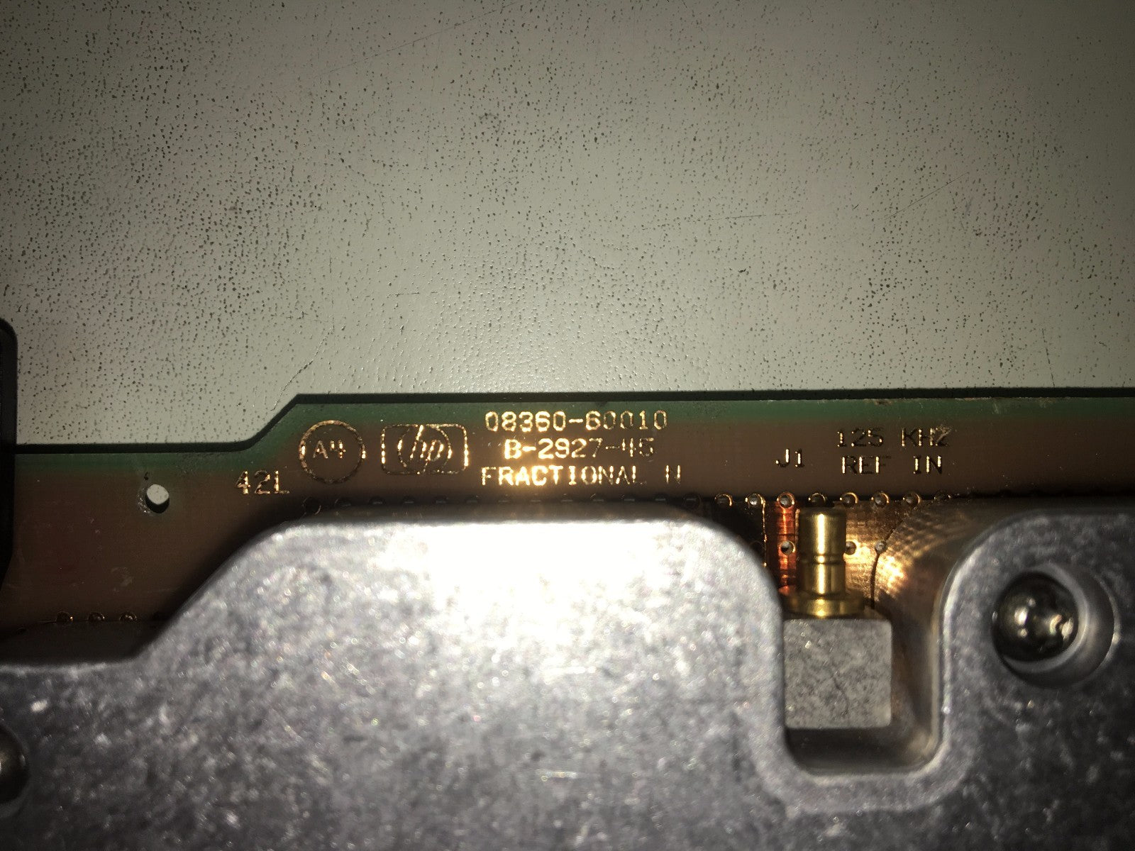 HP Agilent 08360-60010 Fractional N Module Board A4