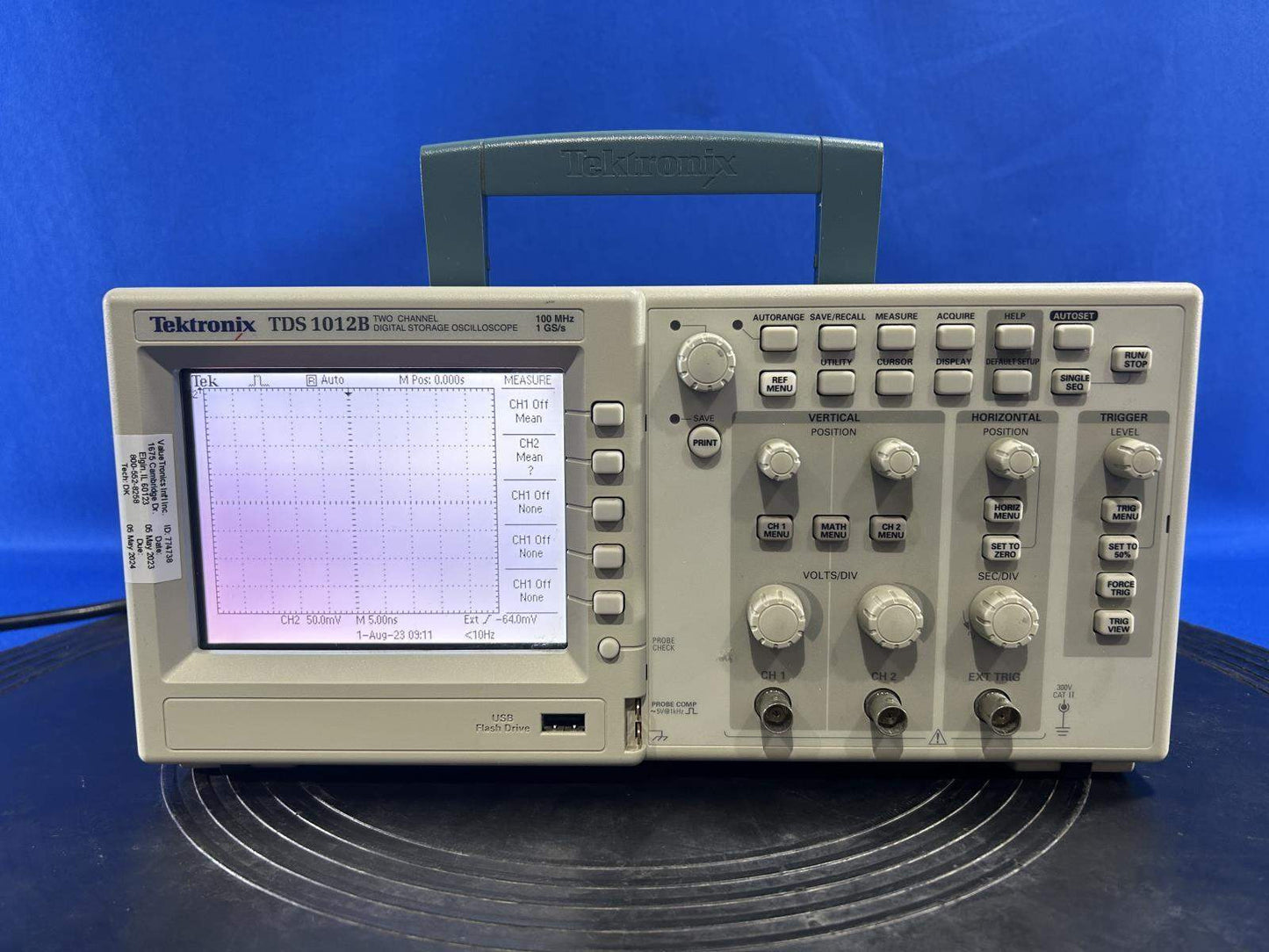 Tektronix TDS1012B Digital Oscilloscope