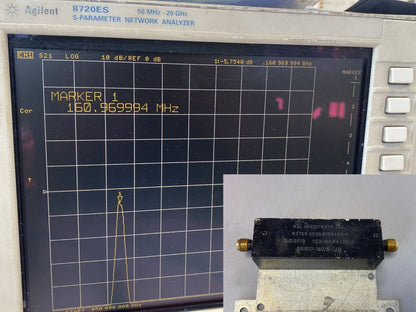 Band Pass Filter 160 MHz 5 MHz BW 65IB10