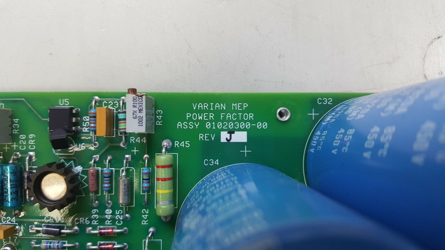 CPI Amplifier 01020300-00 Power Factor Assembly