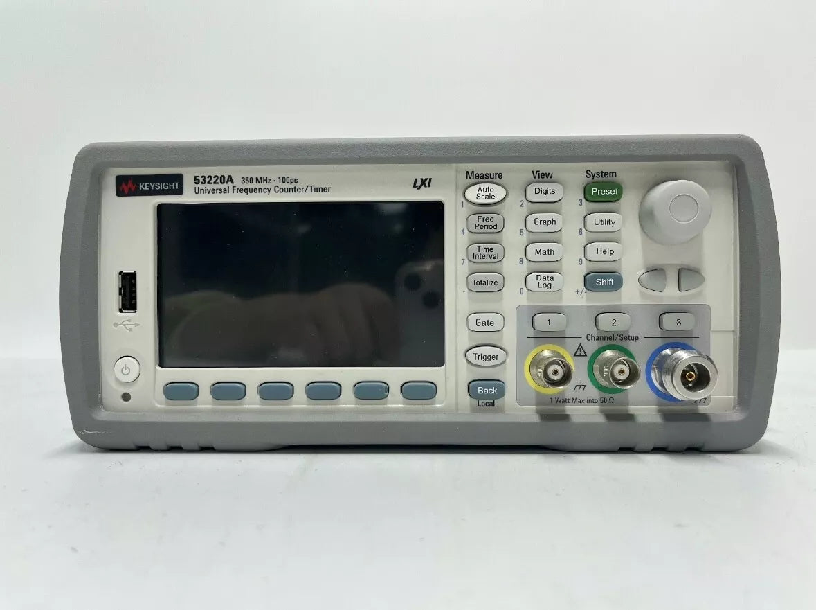 Keysight Agilent 53220A 350MHz Universal Frequency Counter