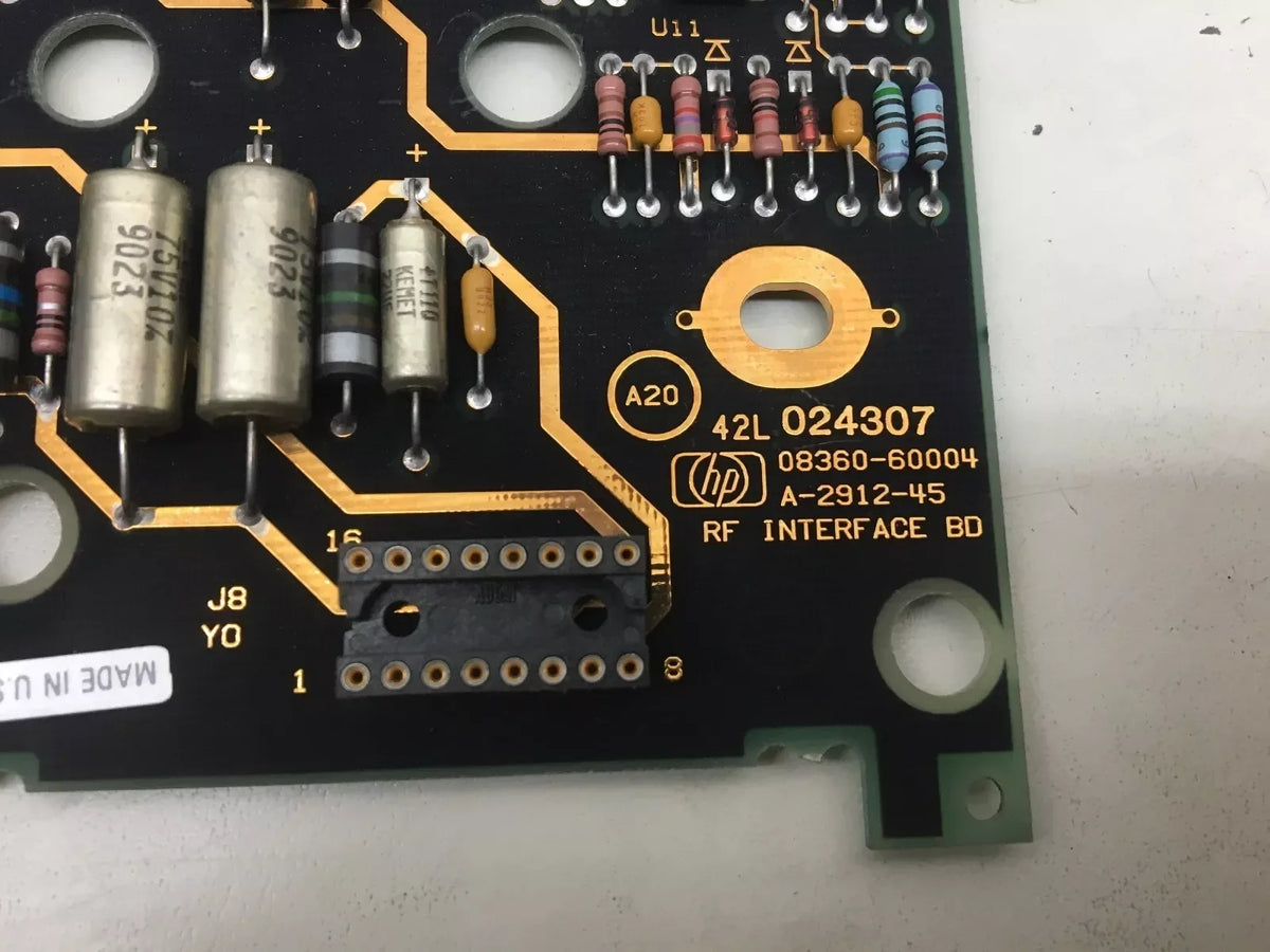 HP Agilent 08360-60004 RF Section Interface Board