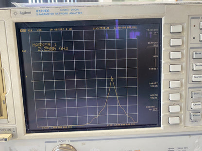 K&L Band Pass Filter 2.25 GHz 19 MHz BW 2dB Loss