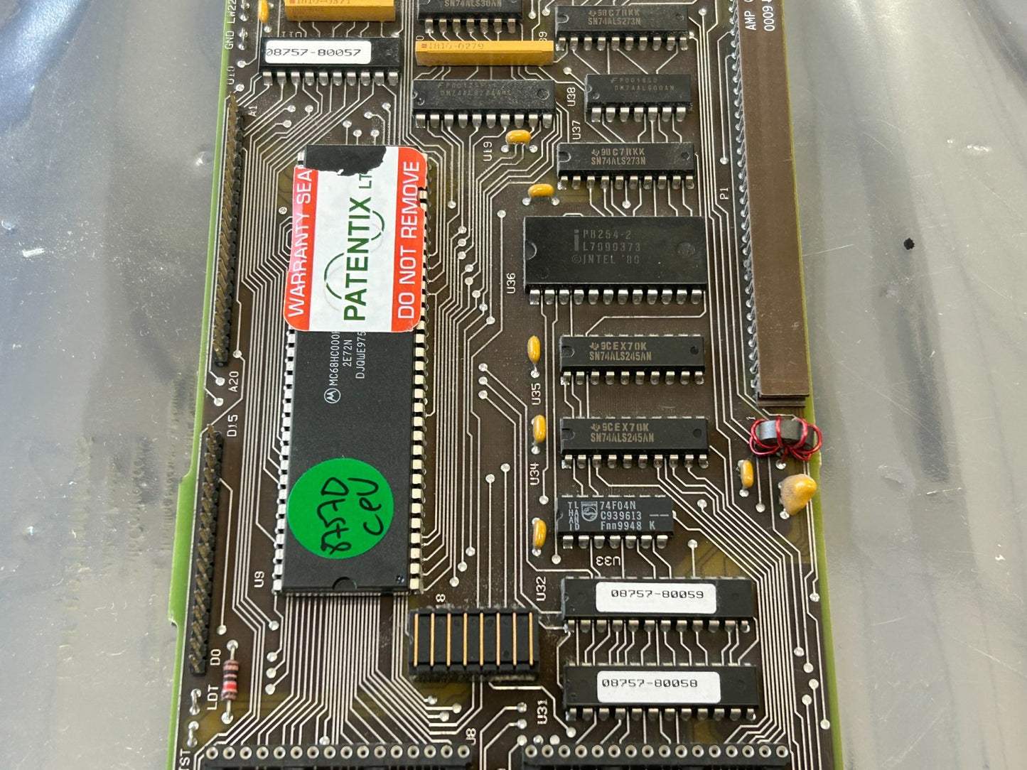 Agilent 08757-60115 CPU Board A3