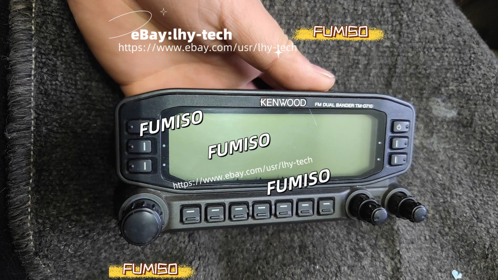 Kenwood TM-D710 Walkie-Talkie Panel