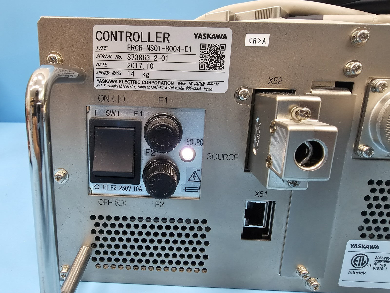 YASKAWA NXC100 Robot Controller with Power Cables
