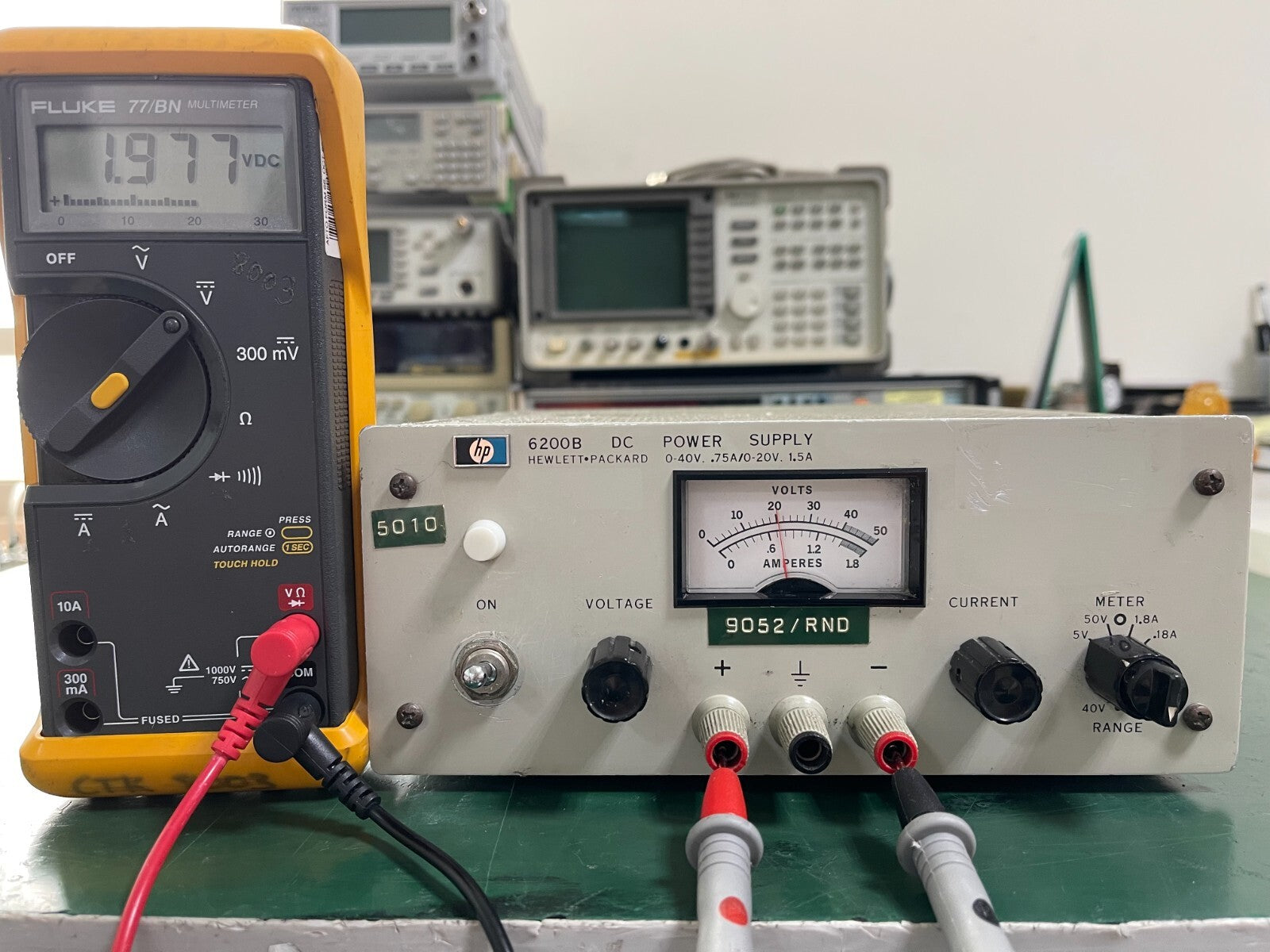 HP Agilent 6200B DC Power Supply 0-40V/0.75A