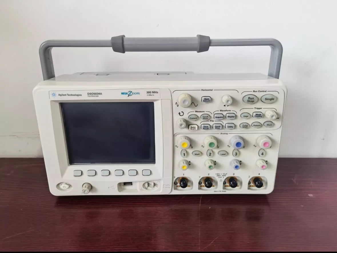 Used Agilent DSO5034A 350MHz 4-Ch Digital Storage Oscilloscope