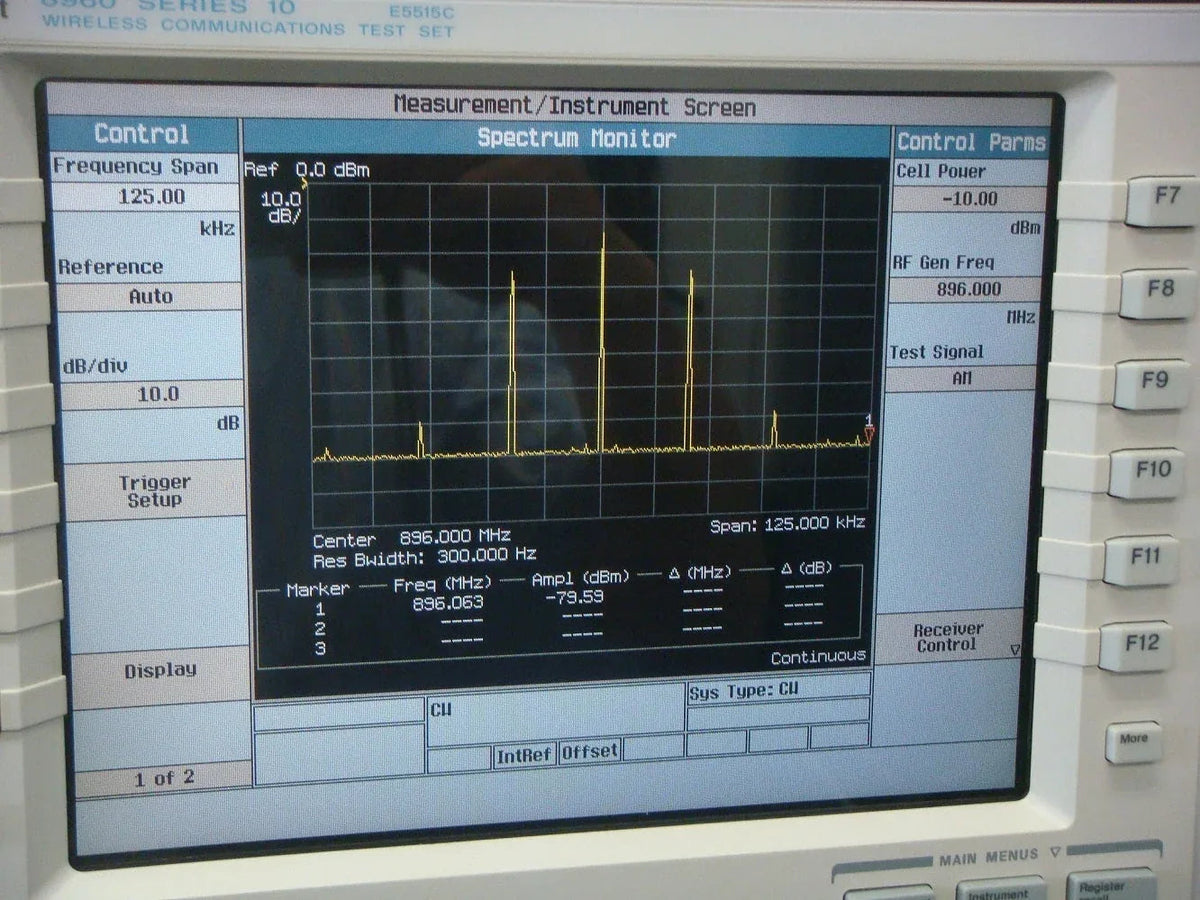 Agilent Wireless Communications Test Set RF Testing
