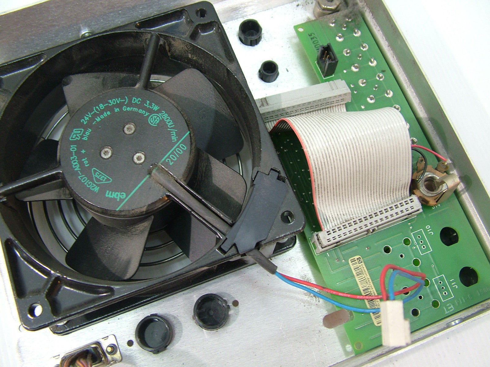 Agilent 8753ES Back Panel with Fan Assembly