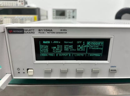 Used Agilent 81104A 80MHz Pulse Pattern Generator