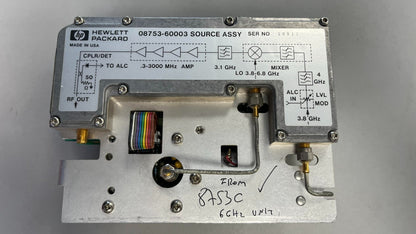 Agilent 8753C Source Module 08753-60003 6GHz