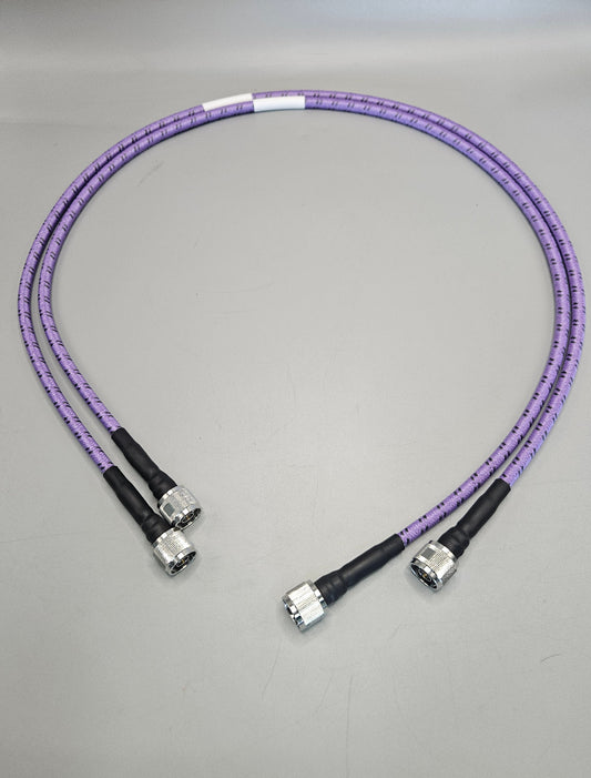 New 18GHz Phase Stable N-Type VNA Test Cable 0.5M