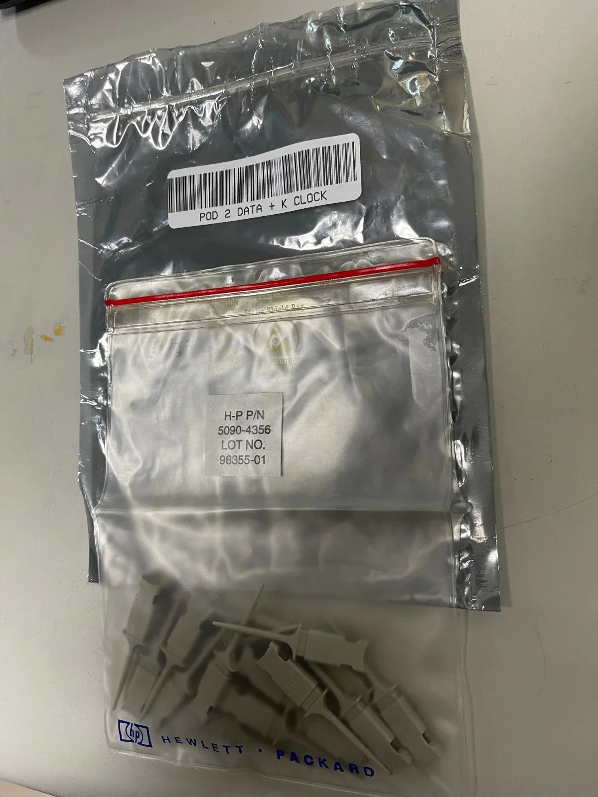 Agilent 5090-4356 IC Test Clips 1670G Logic Analyzer