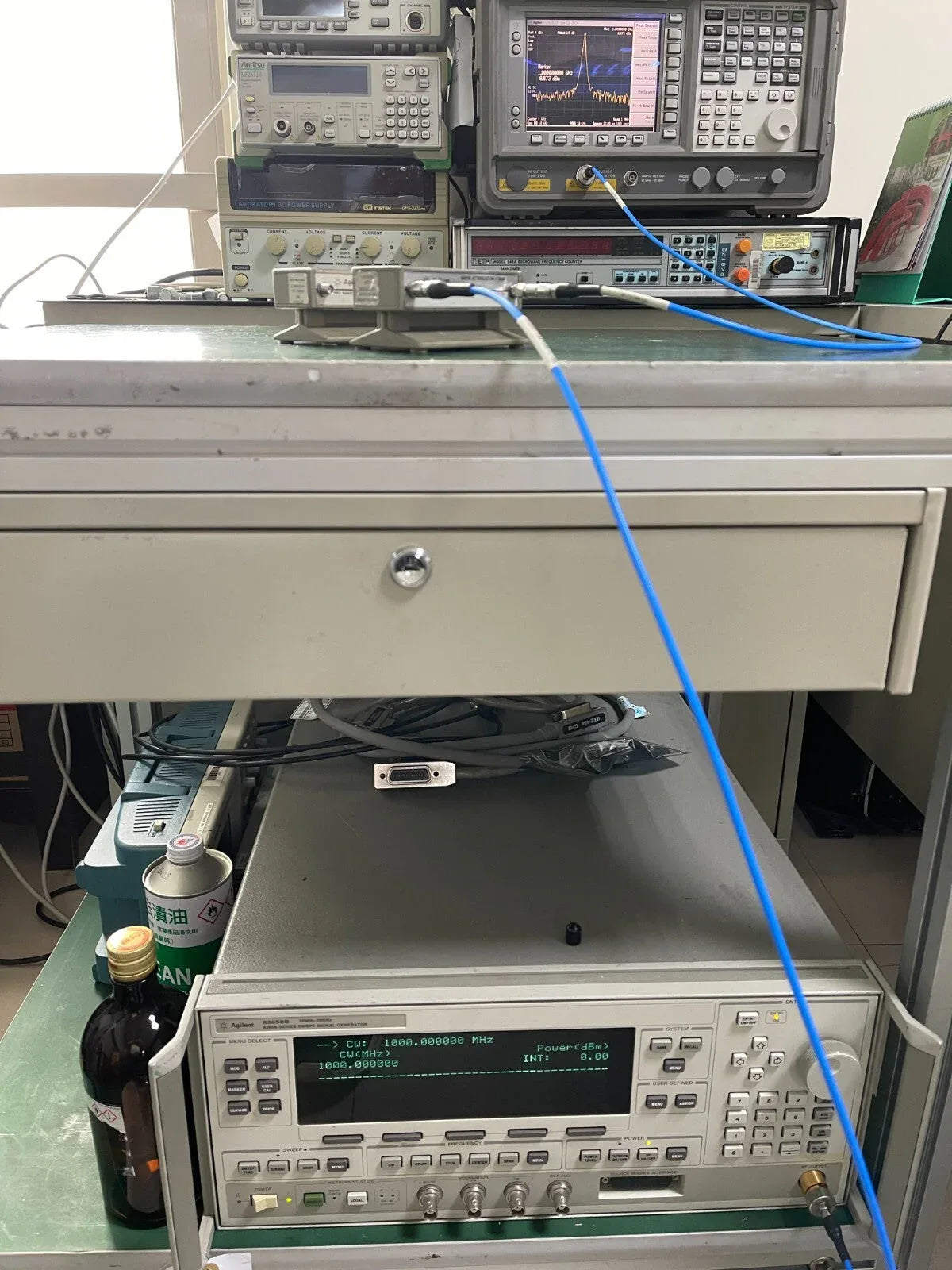 Agilent 8495B 0-18GHz 0-70dB Step Attenuator