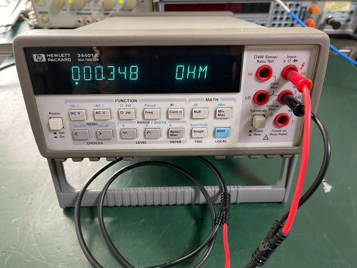 HP Agilent 34401A 6½-Digit True RMS Digital Multimeter