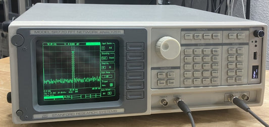 Stanford Research SR770 FFT Spectrum Analyzer Calibrated Low Usage