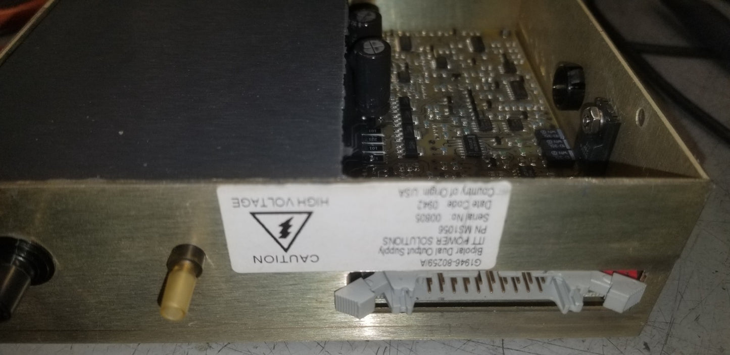 Vcap/Vchamber Power Supply Agilent G1946-80259 61XX 62XX