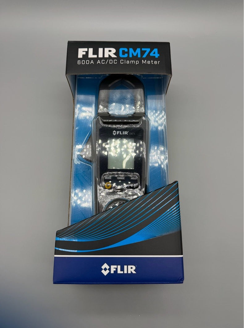 New FLIR CM74 600A AC DC Industrial Clamp Meter