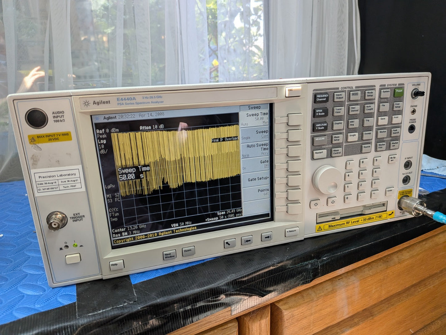 Agilent PSA Series E4440a E4446a E4447a E4445a