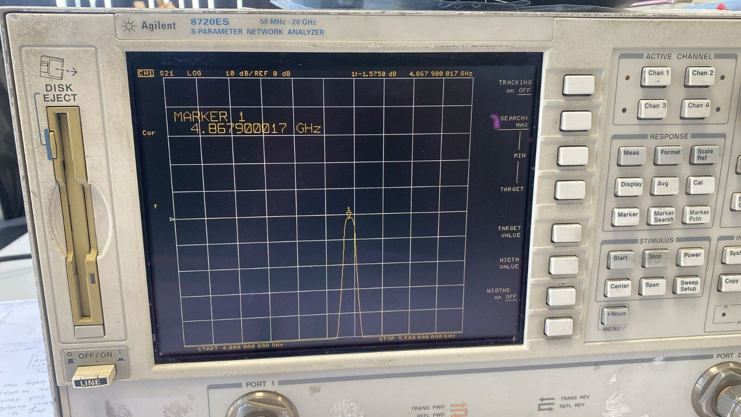 K&L Band Pass Filter 4.8 GHz Center Frequency 35 MHz