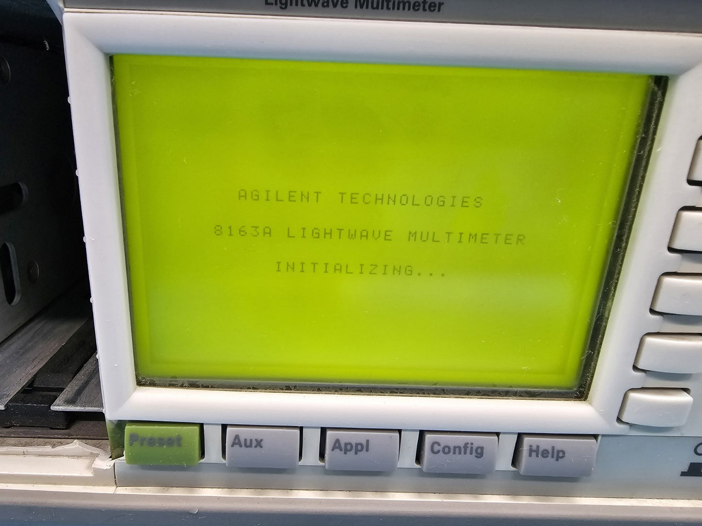 Agilent 8163A Lightwave Multimeter with Optical Attenuator
