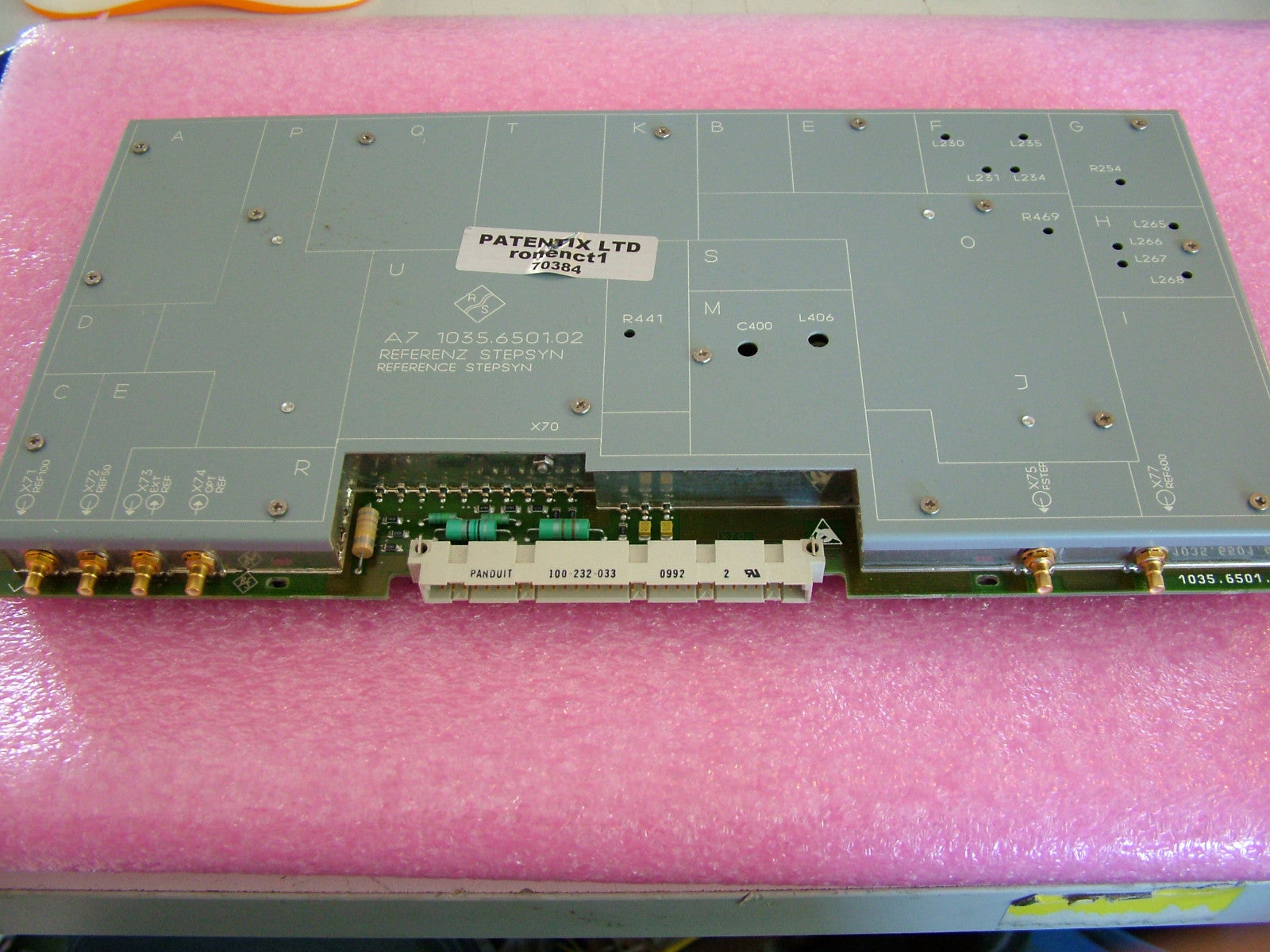 Rohde A7 1035.6501.02 Reference STEPSYN Board