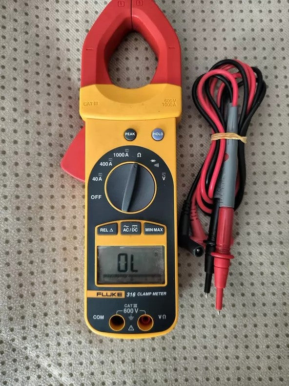 Used Fluke 316 True-RMS Clamp Meter