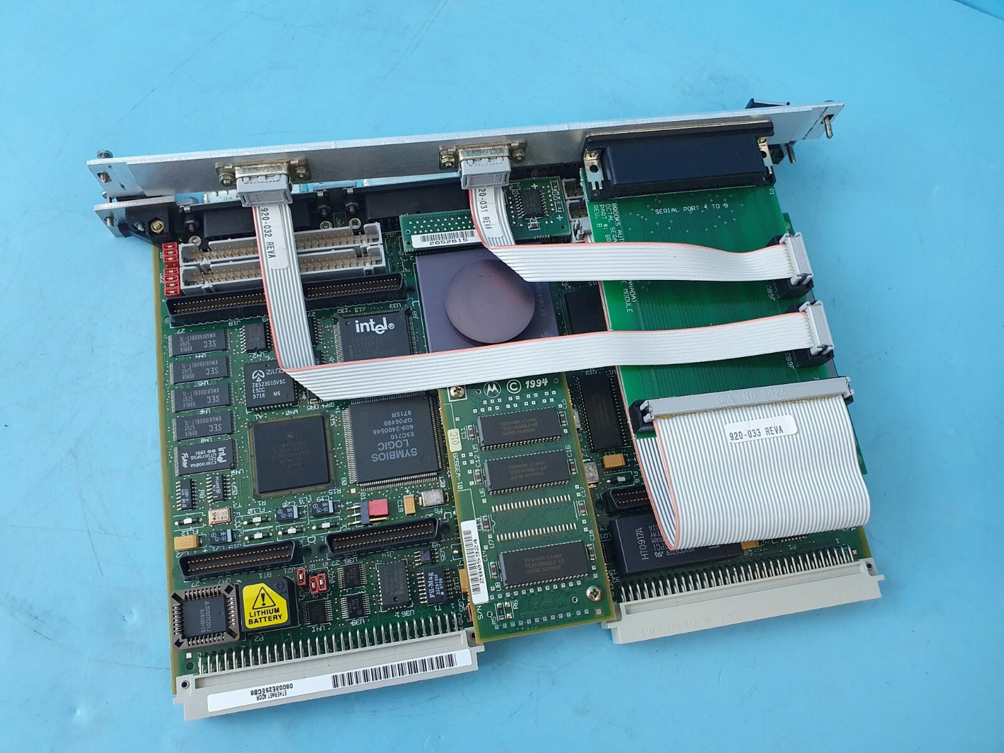 Brooks Motorola MVME162-533A VME Card BRD-SER8-B