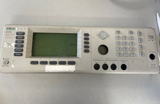 Anritsu 68247B Panel Keypad Assembly