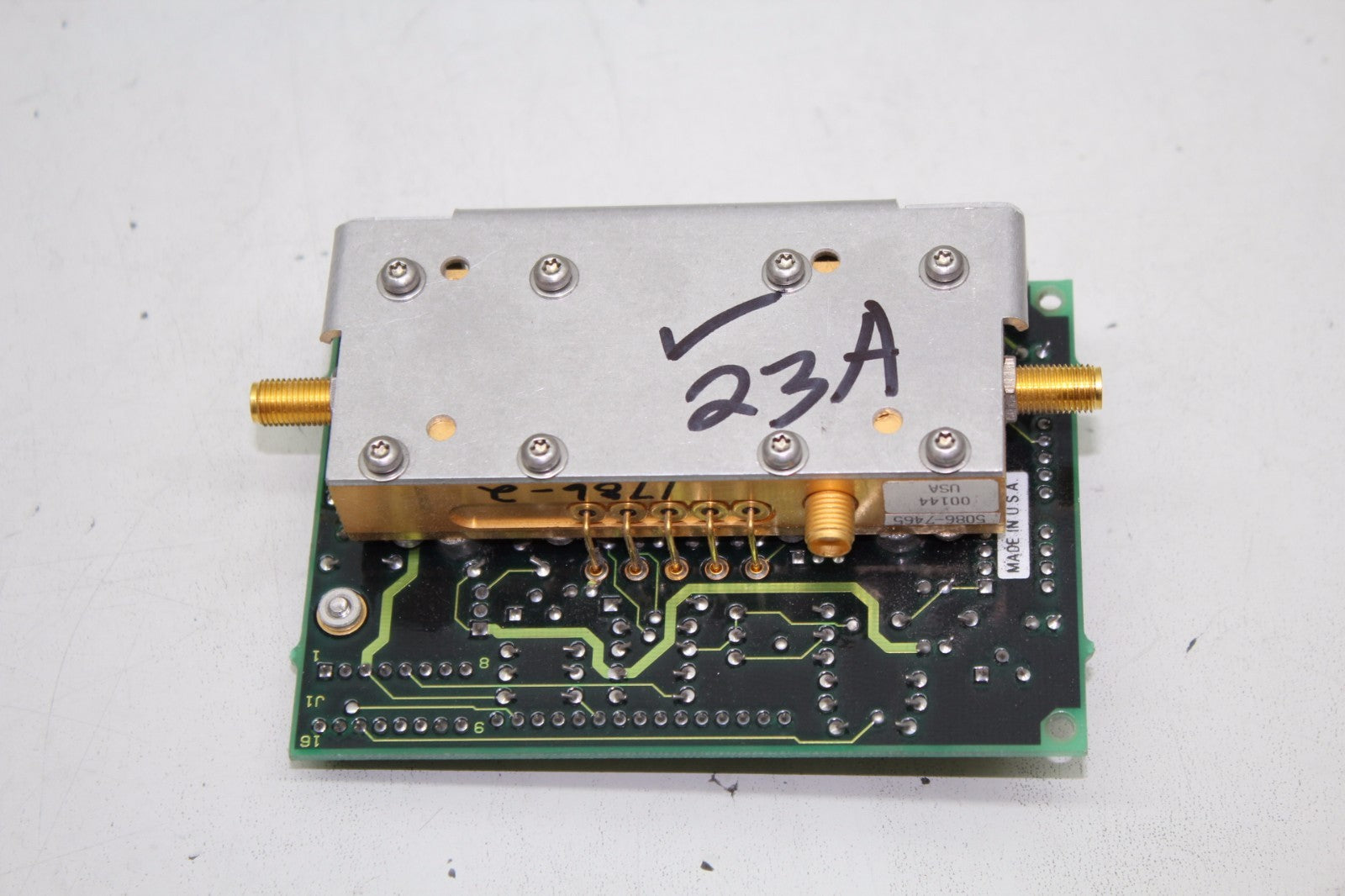 HP Agilent Keysight 5086-7465 TBR Microcircuit Amplifier