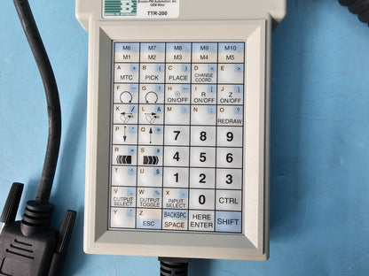 Brooks PRI Automation TTR-200 110976 Teach Pendant