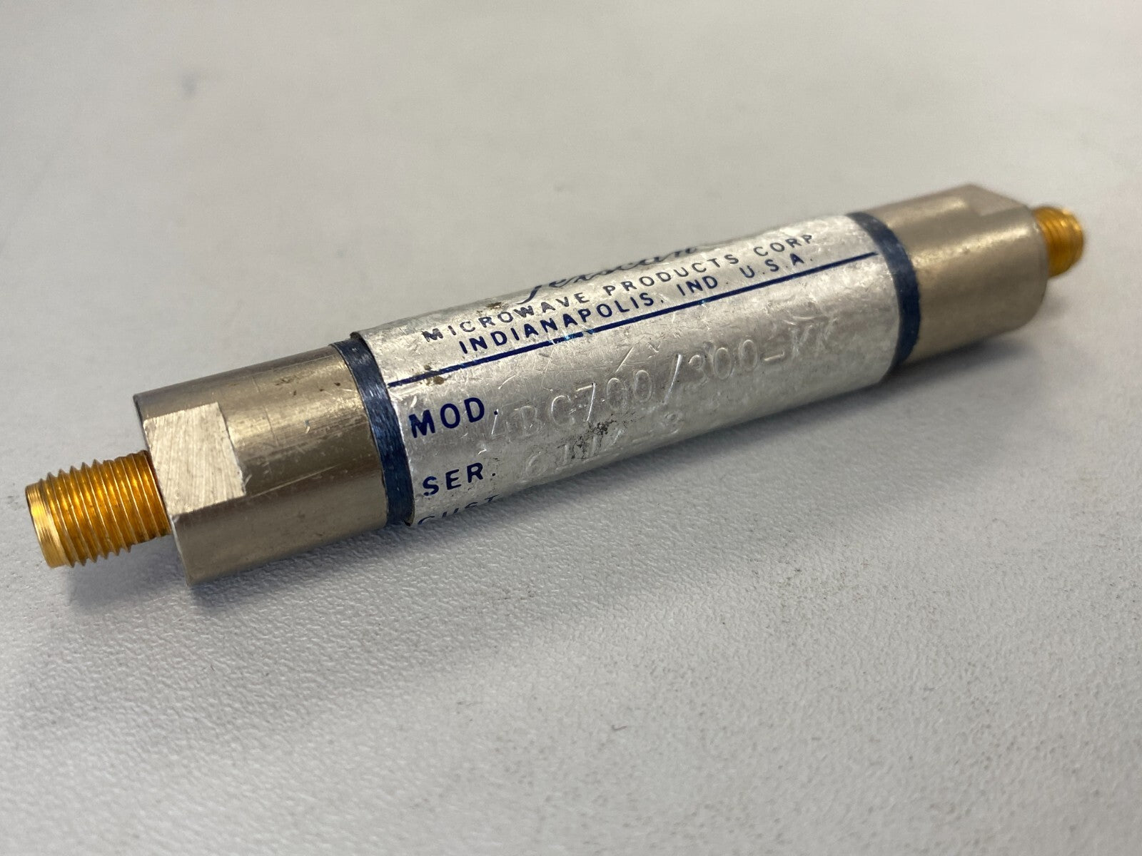 Band Pass Filter 700 MHz 250 MHz BW 0.1dB Loss