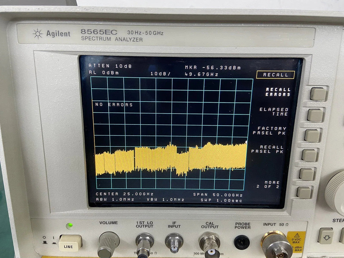 HP Agilent 8565EC 50GHz Spectrum Analyzer