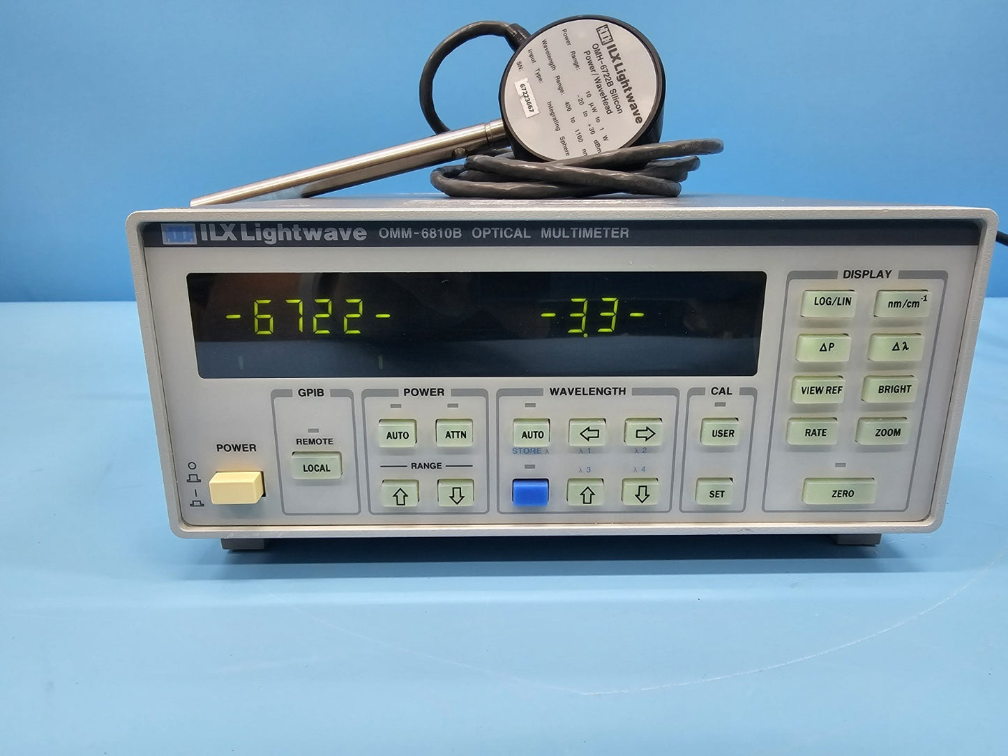 ILX Lightwave OMM-6810B Optical Multimeter