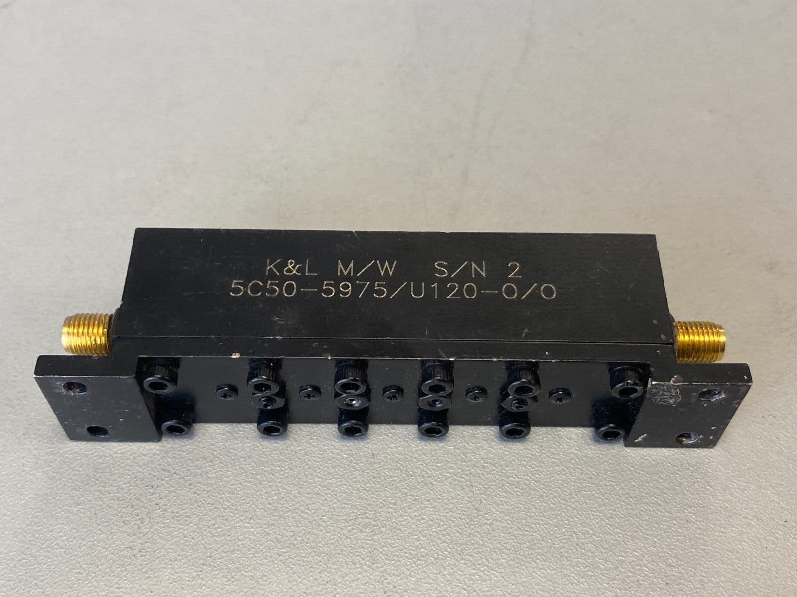 K&L Bandpass Filter 5.9 GHz 125 MHz