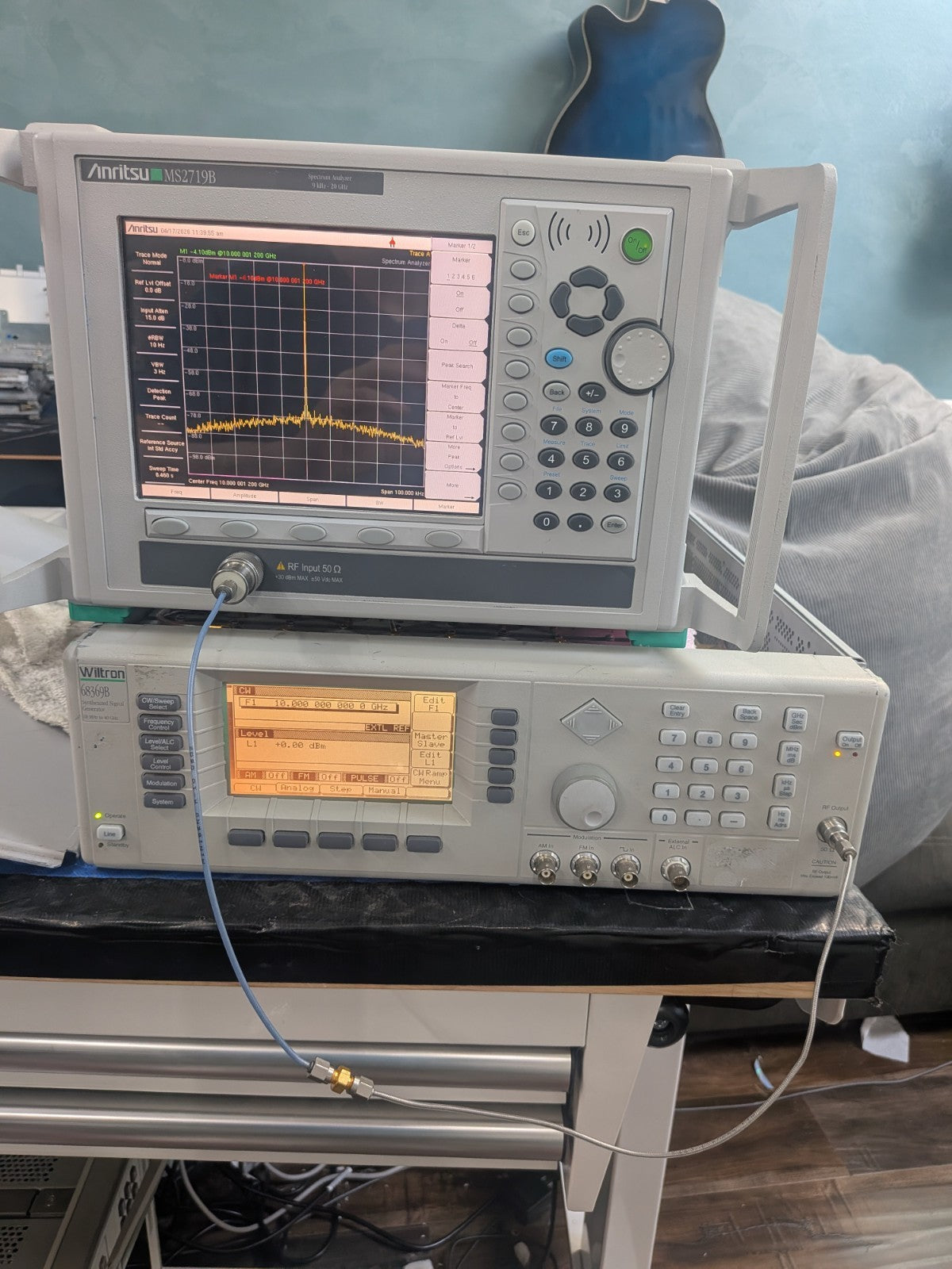 Anritsu MS2719B Portable Spectrum Analyzer 20 GHz