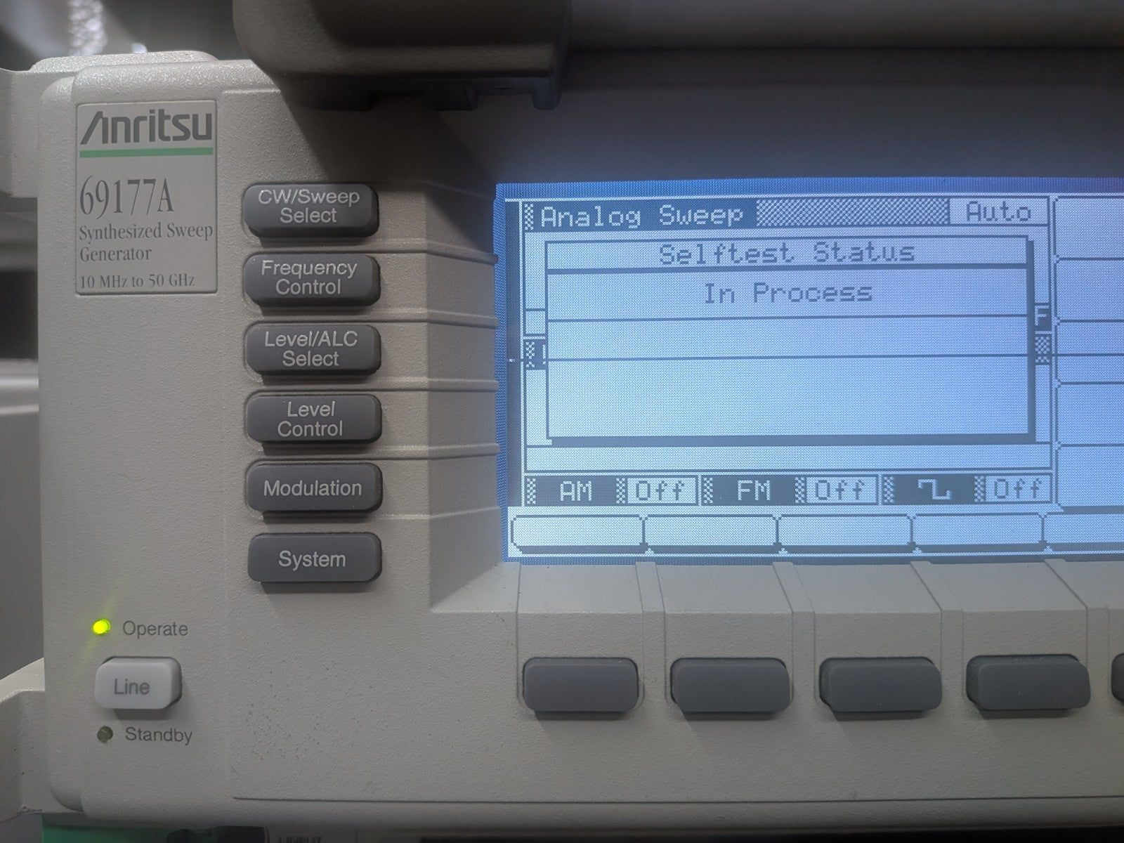 Anritsu 69177A Signal Generator 10MHz-50GHz Low Noise Calibrated