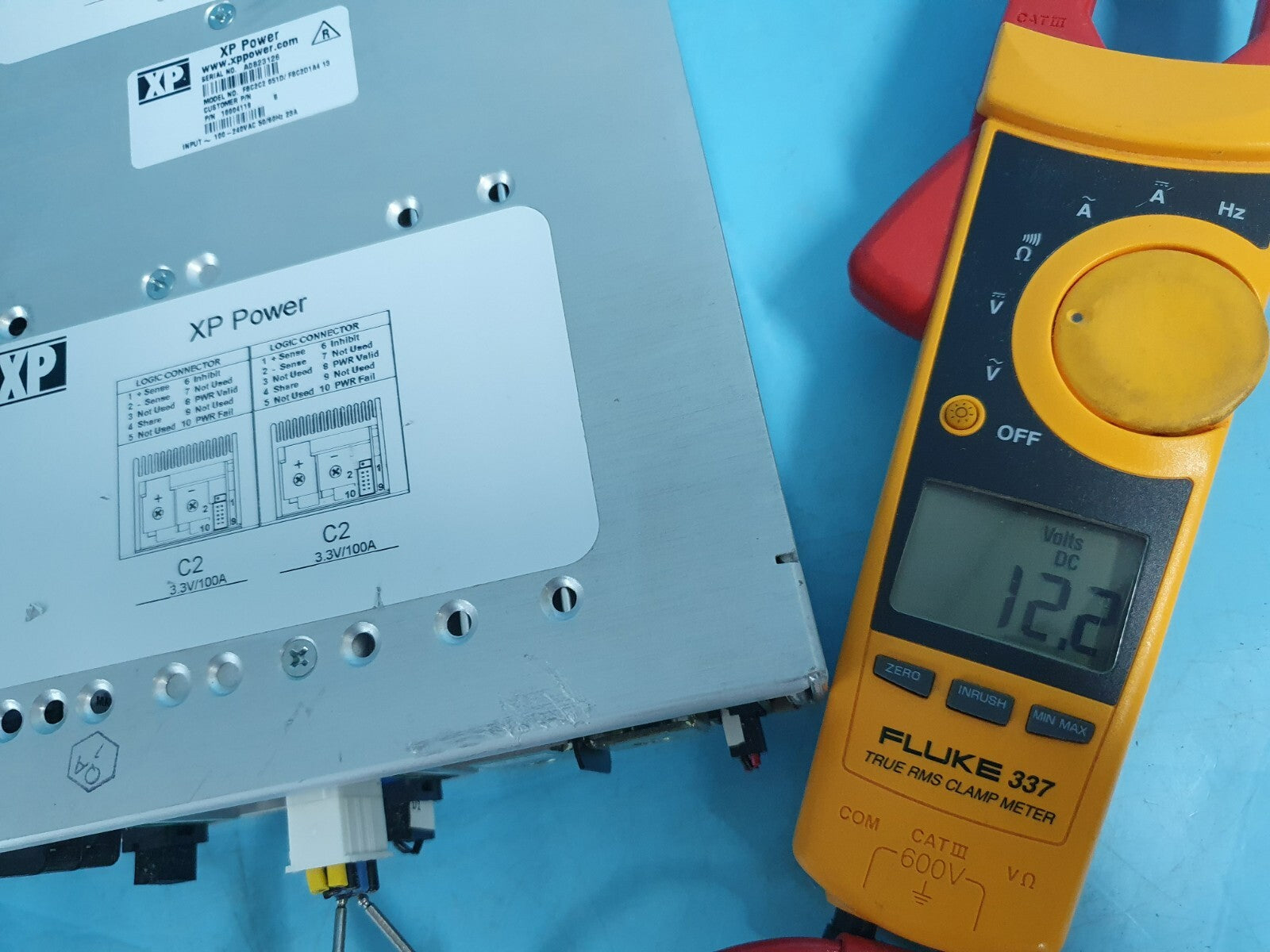 XP Power F8C2C2 Multi-Output 12V 5V 3.3V Supply