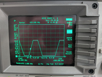 HP 8593E Spectrum Analyzer Noise Figure 26.5GHz