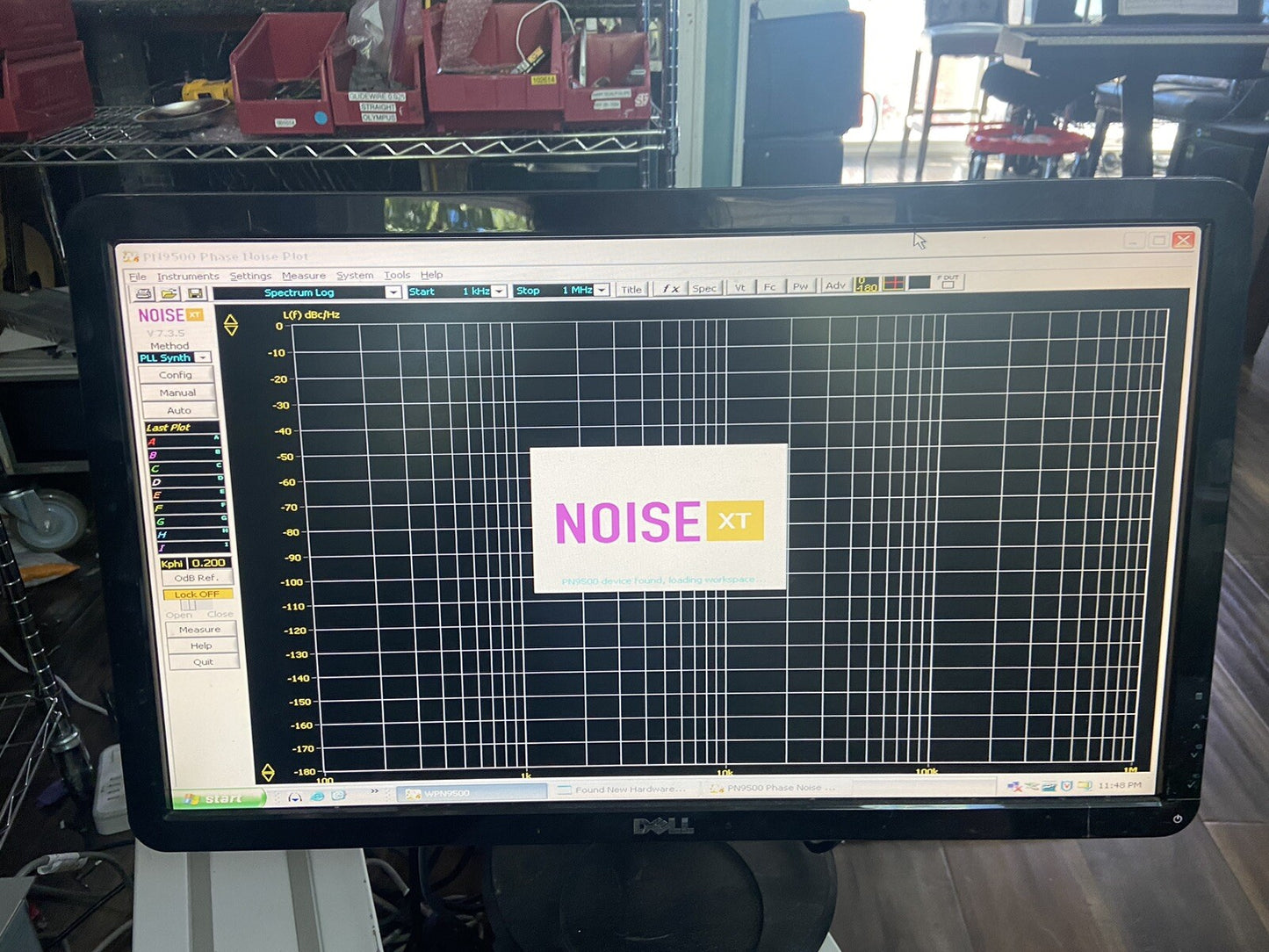 Aeroflex PN9500 Phase Noise Analyzer Allan Dev 26.5GHz
