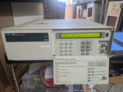 HP Agilent 5071A Cesium Timebase 10 MHz