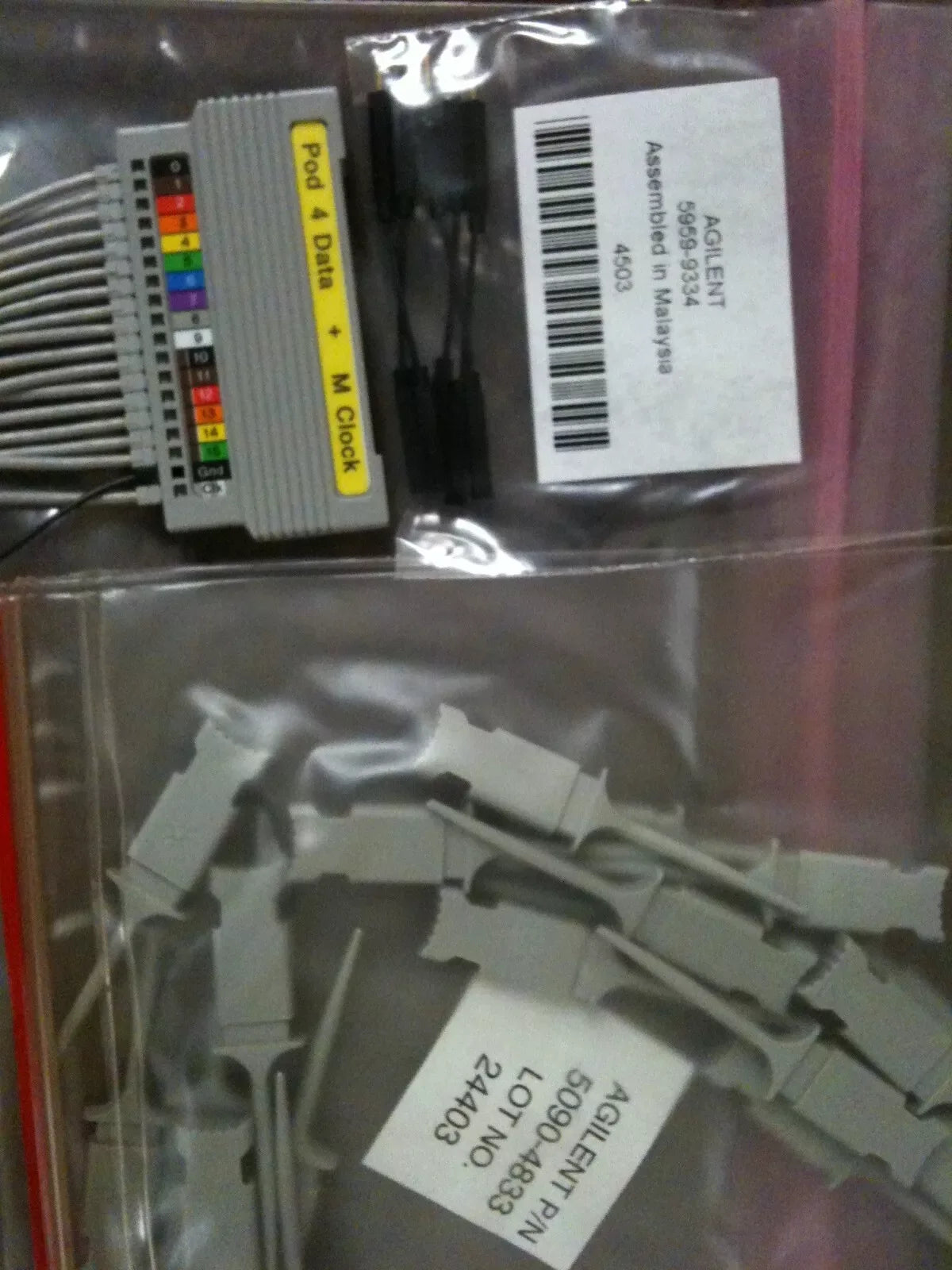 Agilent POD 4 Data Logic Analyzer Probe Kit