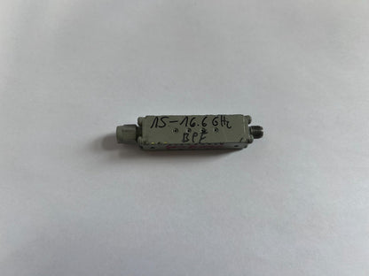 Band Pass Filter 15-16.6 GHz